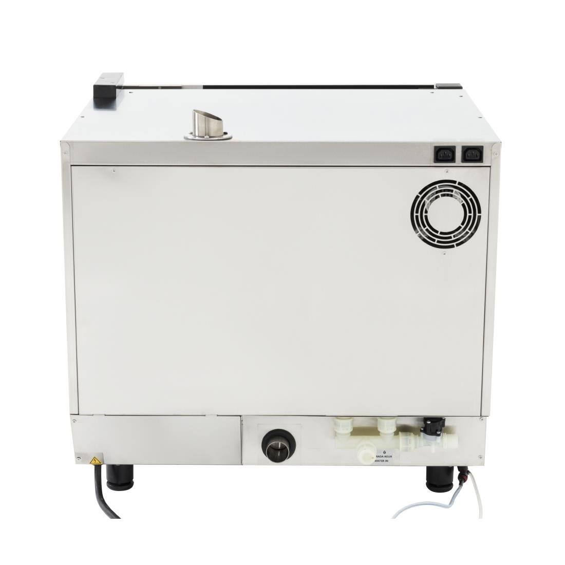 Buffalo Freestanding Smart Touchscreen Compact Combi Oven  6 x GN 1/1 with Installation Kit & Extraction Hood