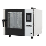 Buffalo Freestanding Smart Touchscreen Compact Combi Oven  6 x GN 1/1 with Installation Kit