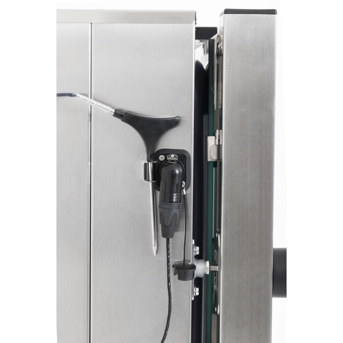 Buffalo Freestanding Smart Touchscreen Compact Combi Oven  6 x GN 1/1 with Installation Kit & Extraction Hood