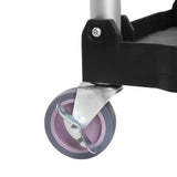 Vogue 3 Tier PP Folding Trolley Black Small