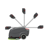 Numatic TTB1840NX Compact Scrubber Dryer 2x Battery