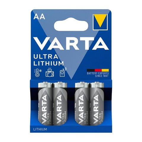 Varta Ultra Lithium AA Battery (Pack of 4)