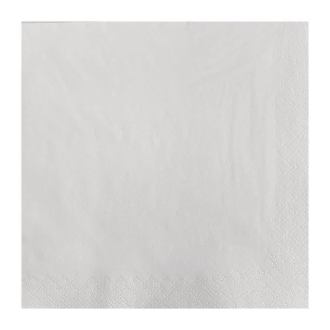 Fasana Lunch Napkin White 33x33cm 2ply 1/4 Fold (1500 Pack)