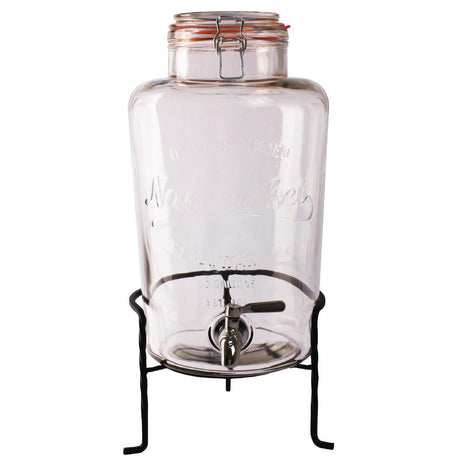 Olympia Nantucket Style Drink Dispenser with Wire Stand 8.5Ltr