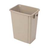 Nisbets Essentials Kitchen Bin Beige 56Ltr