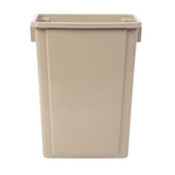 Nisbets Essentials Kitchen Bin Beige 56Ltr