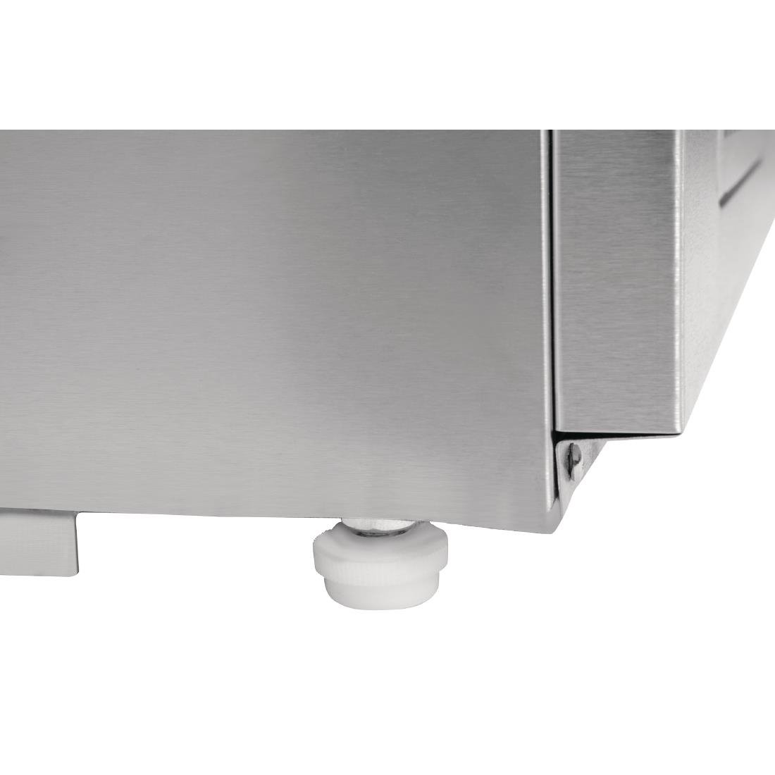 Polar G-Series 3 Door Counter Fridge with Granite Work Top 368Ltr