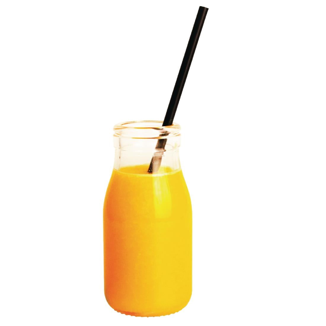 Olympia Glasses Mini Milk Bottles 200ml (12 Pack)