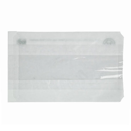 Vegware Compostable Glassine Hot Food Bags With NatureFlex Window Large ( 500 Pack)