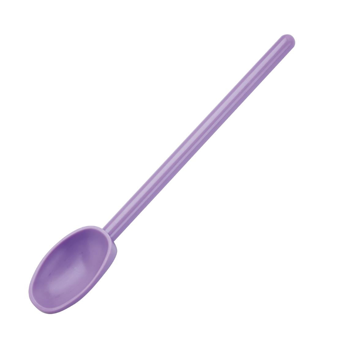 Mercer Culinary Mixing Spoon Allergen Purple 11.5"