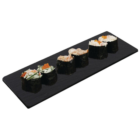 Olympia Smooth Edged Slate Platters 280 x 100mm (2 Pack)