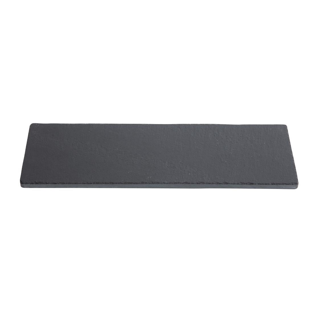 Olympia Smooth Edged Slate Platters 280 x 100mm (2 Pack)