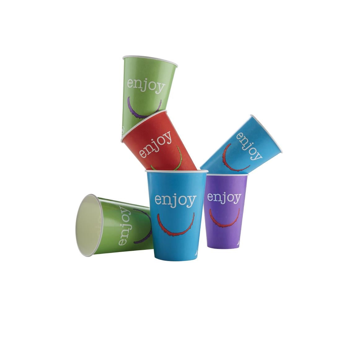 Huhtamaki Enjoy Paper Cold Cups 340ml (1900 Pack)
