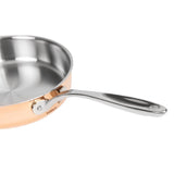 Vogue Copper Tri-Wall Sauté Pan 24cm