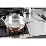 Vogue Copper Tri-Wall Sauté Pan 24cm