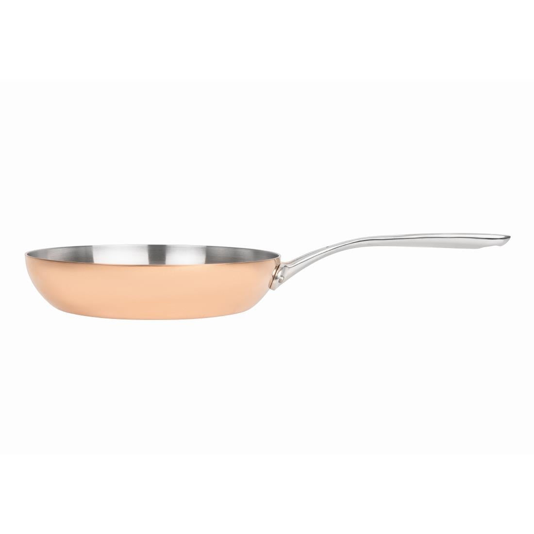Vogue Copper Tri-Wall Frying Pan 24cm