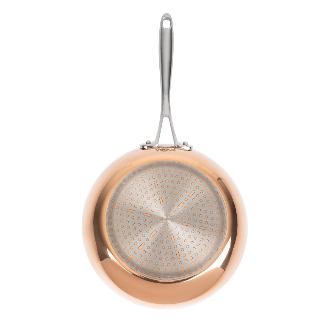 Vogue Copper Tri-Wall Frying Pan 24cm