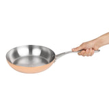 Vogue Copper Tri-Wall Frying Pan 24cm