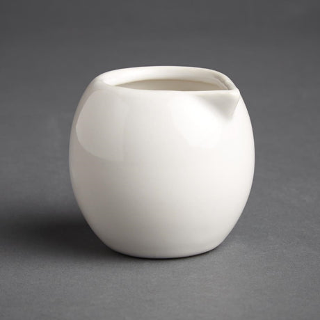 Olympia Cafe Milk Jugs White 70ml (6 Pack)