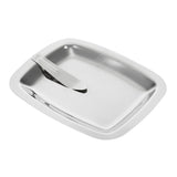 Olympia Square Stainless Steel Tip Tray With Bill Clip