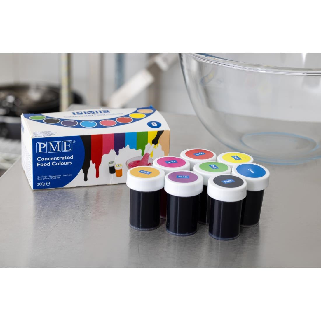 PME Paste Colours Set (8 Pack)