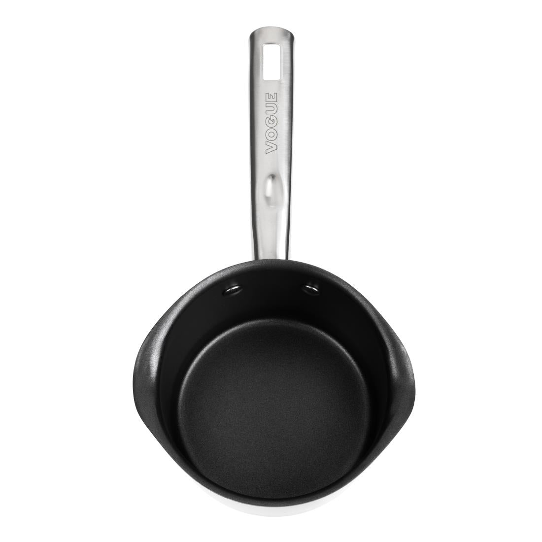 Vogue Aluminium Non-Stick Milk Pan 14cm