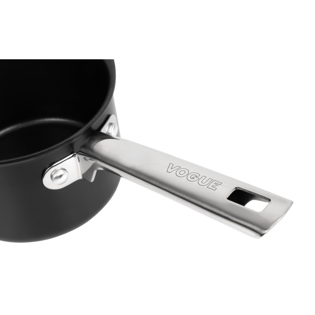 Vogue Aluminium Non-Stick Milk Pan 14cm