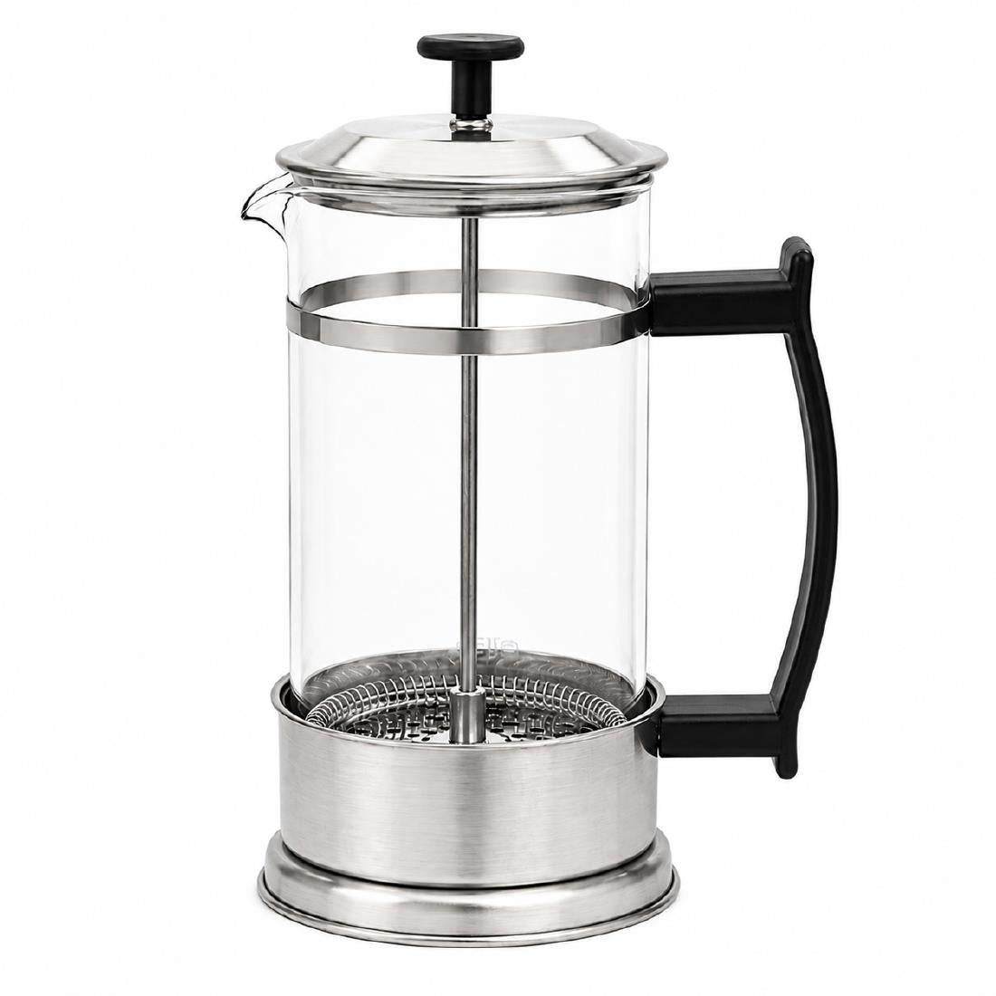 Elia Cafetiere 8-Cup Brushed Aluminium 1Ltr