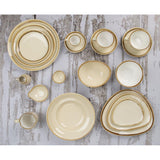 Olympia Kiln Round Plate Sandstone 280mm (Pack of 4)