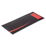 Europochette Bari Black Cutlery Pouch with Red Napkin (100 pack)