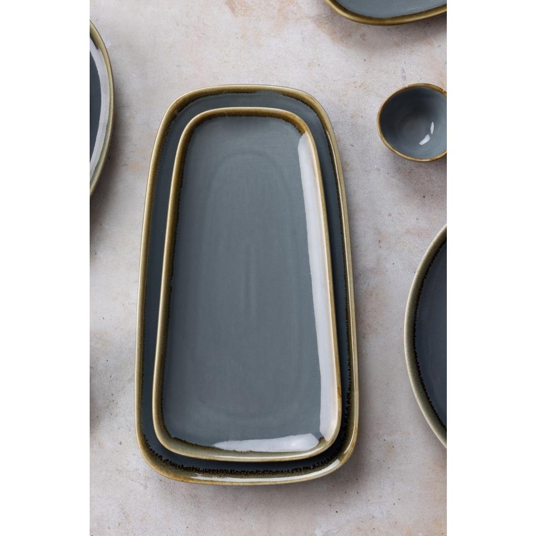 Olympia Kiln Platter Ocean 295mm (4 Pack)