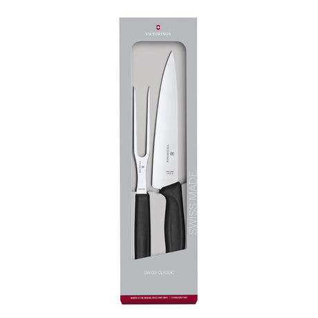 Victorinox Swiss Classic Carving Knife and Fork Set