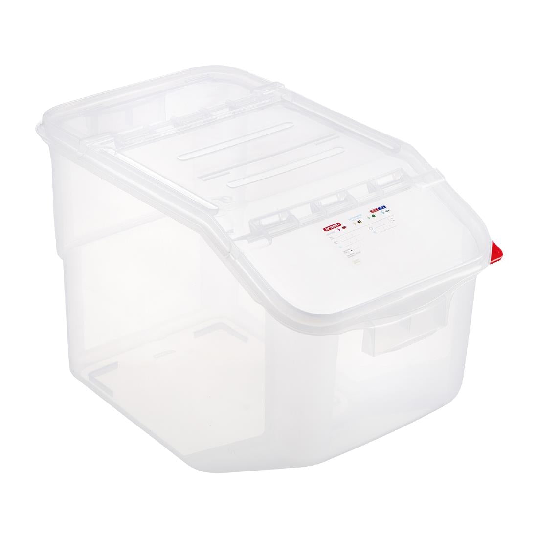 Araven Polypropylene 1/1 Gastronorm Ingredient Bin 50Ltr