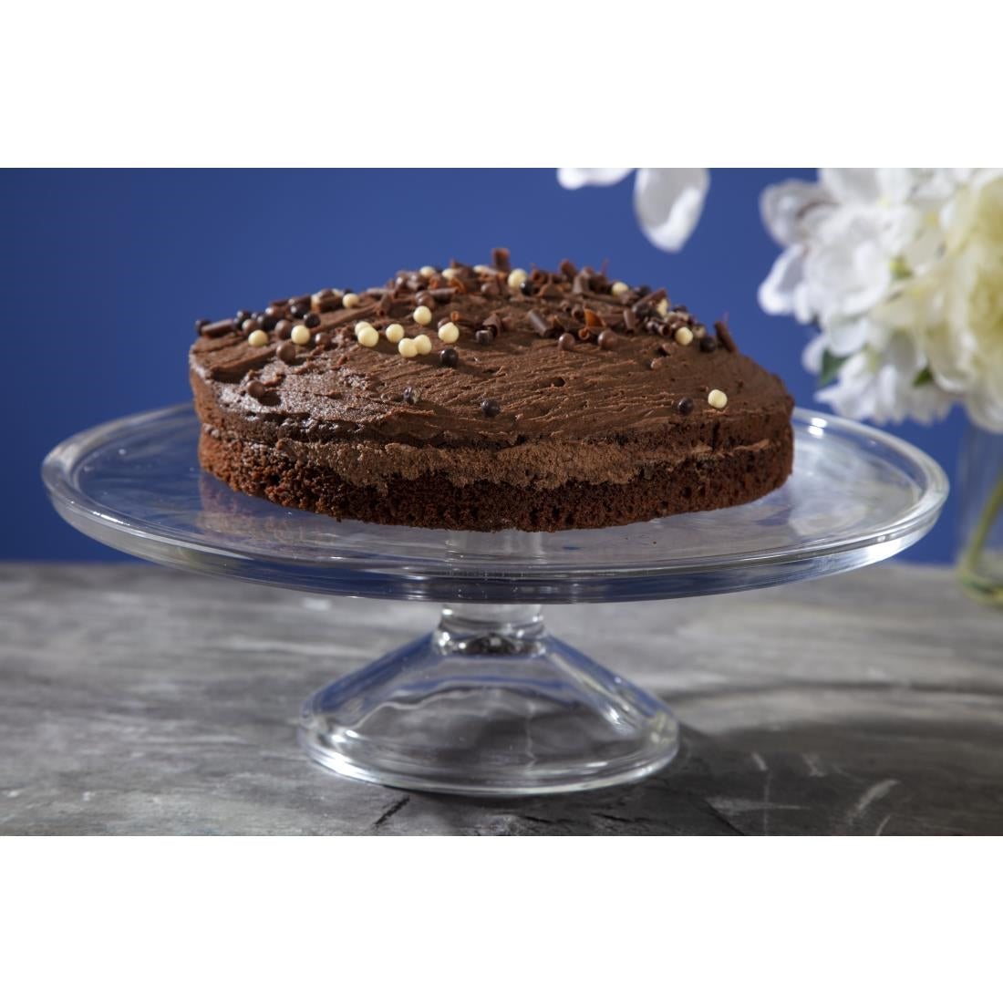 Olympia Glass Cake Stand Base