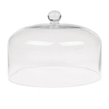 glass cake stand dome