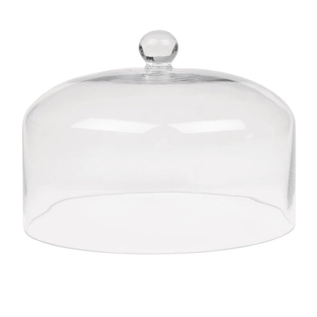 glass cake stand dome