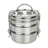 Utopia 3 Tier Tiffin Tin 115mm (6 Pack)