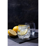 Olympia Claro One Piece Crystal Tumblers 395ml (6 Pack)