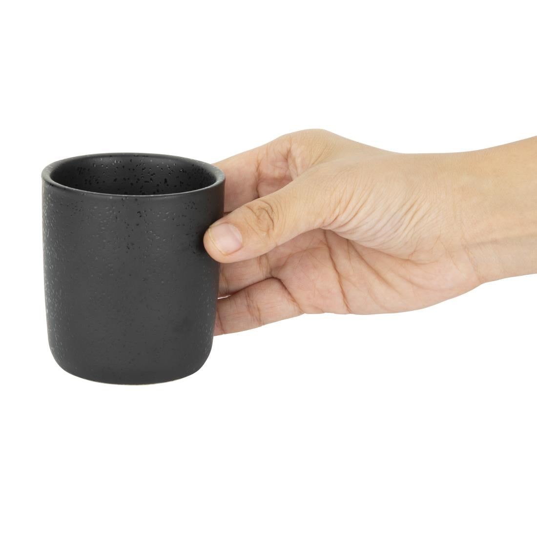 Olympia Fusion Black Tumbler 170ml (Pack of 6)