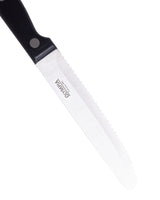 Olympia Taverna Rounded Steak Knives with Black Handles (12 Pack)