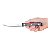 Olympia Taverna Rounded Steak Knives with Black Handles (12 Pack)