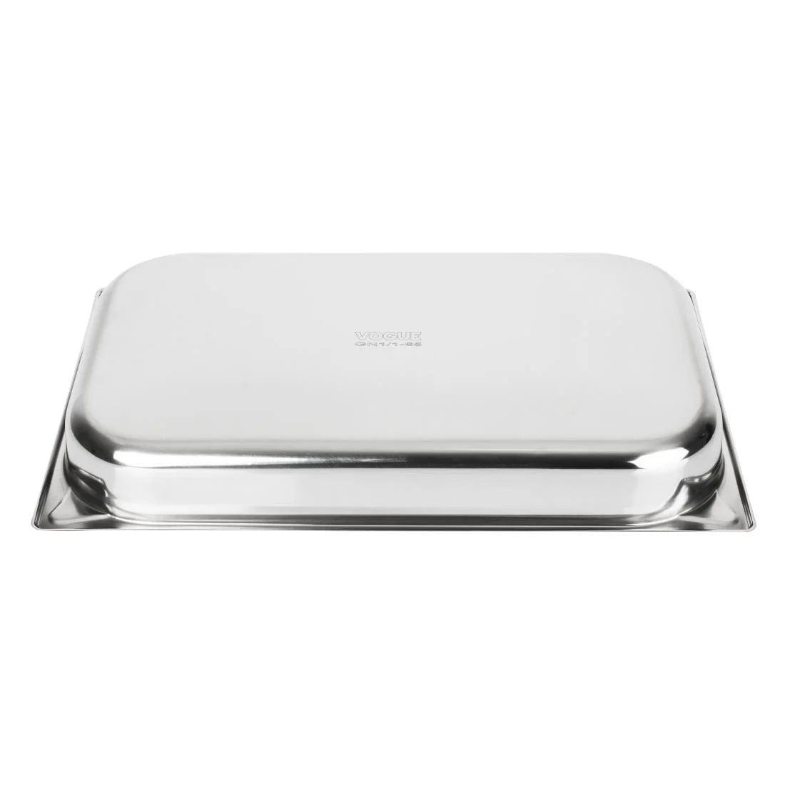 Vogue Heavy Duty Stainless Steel 1/1 Gastronorm Tray 65mm