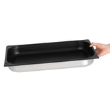 Vogue Heavy Duty Stainless Steel 1/1 Gastronorm Tray 65mm