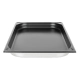 Vogue Heavy Duty Stainless Steel 1/1 Gastronorm Tray 40mm