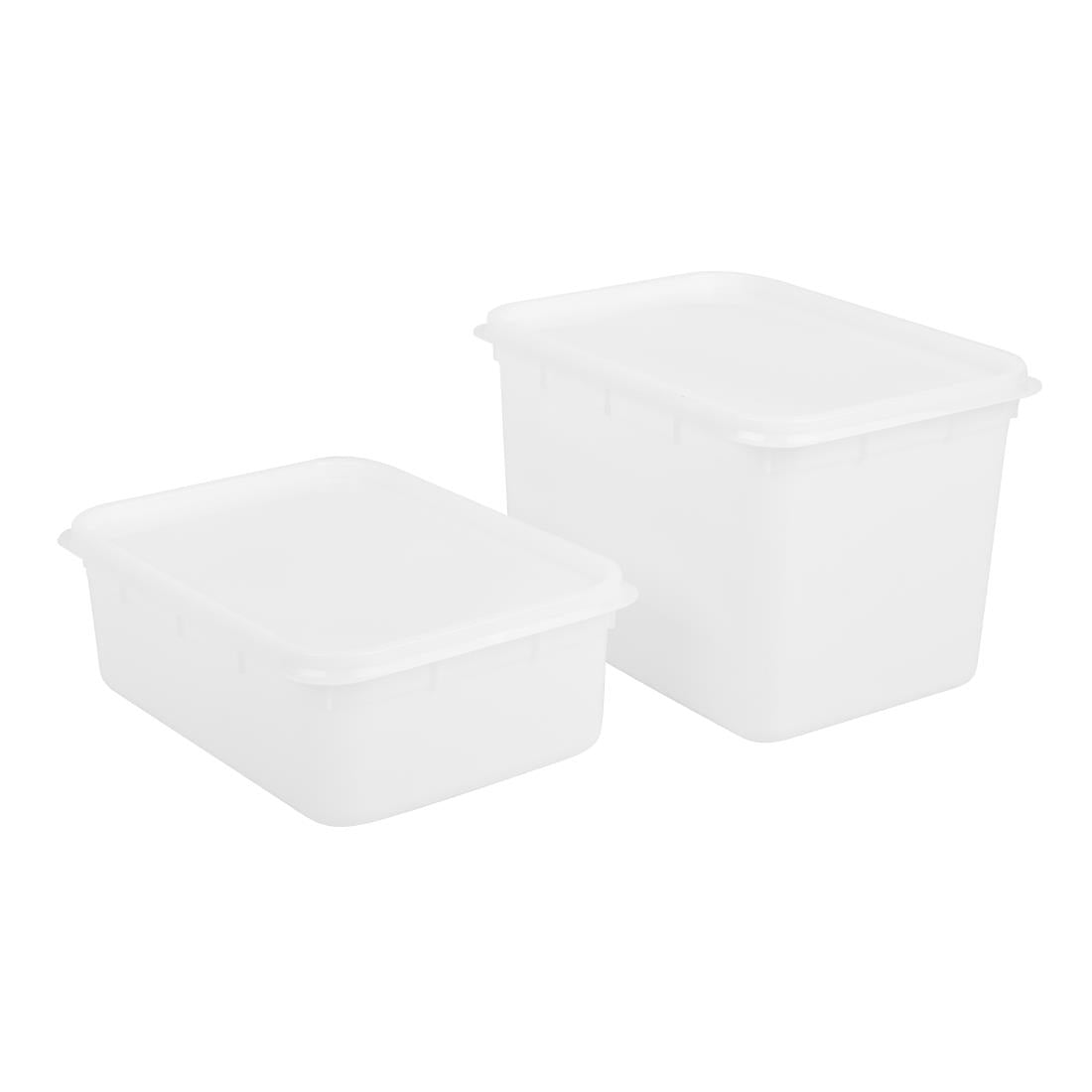 Vogue Ice Cream Container Lid for 2Ltr and 4Ltr (15 Pack)