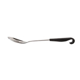 Vogue Slotted Serving Spoon Black Handle 340mm