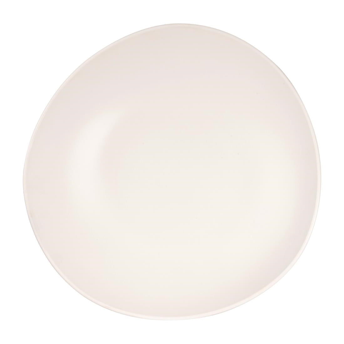 Churchill Alchemy Melamine Trace Bowls White 380mm (2 Pack)