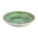 Churchill Stonecast Round Coupe Bowls Samphire Green 182mm (12 Pack)