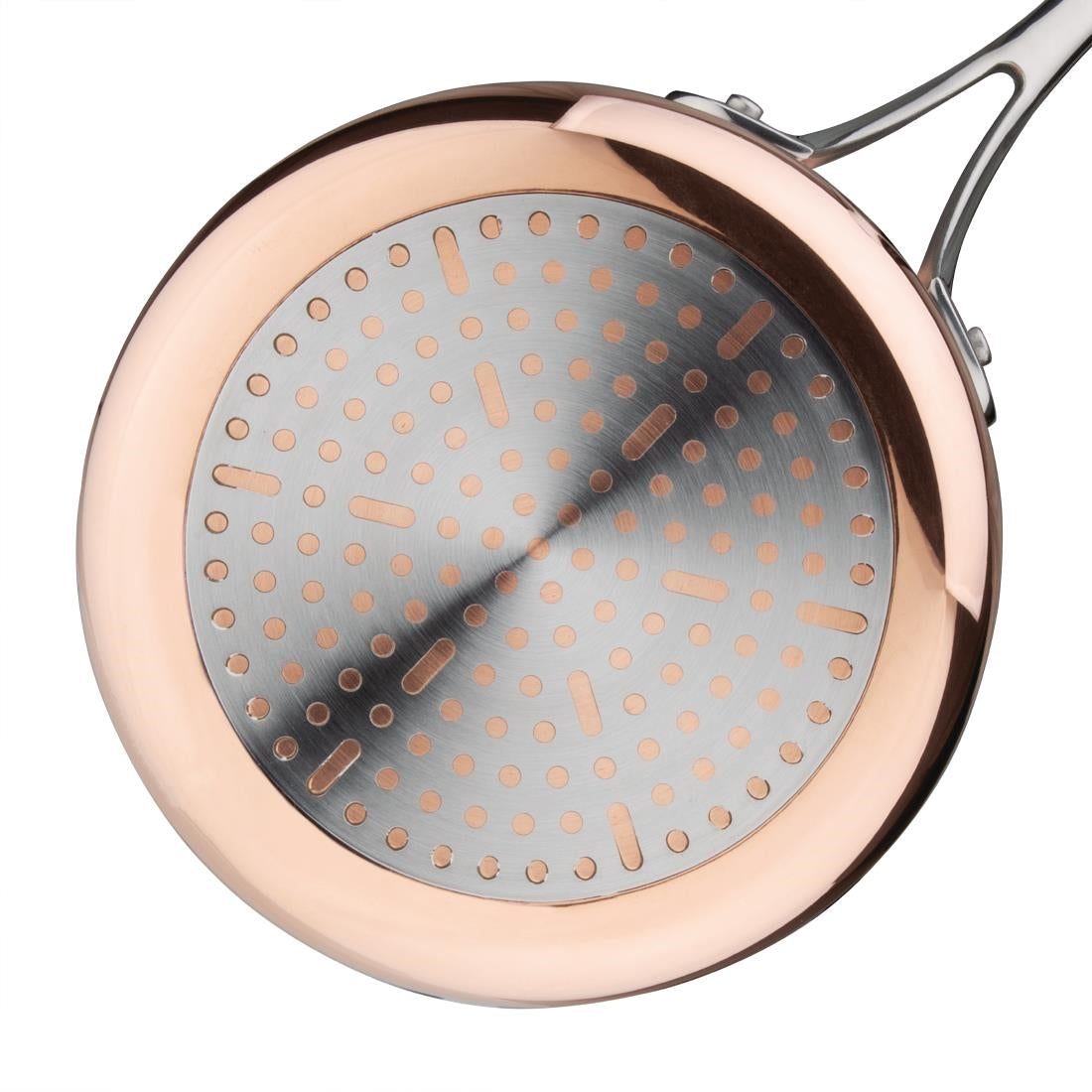 Vogue Copper Tri-Wall Saucepan 16cm