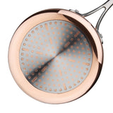 Vogue Copper Tri-Wall Saucepan 16cm